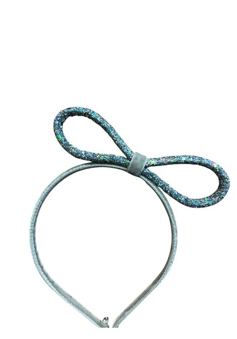 Cerchietto fiocco glitter Rò Rò | CR.525 GLITTERAG